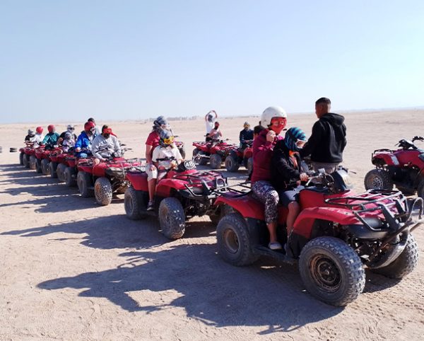 Quady z Marsa Alam - Safari z wiełbłądami i wioską beduińską