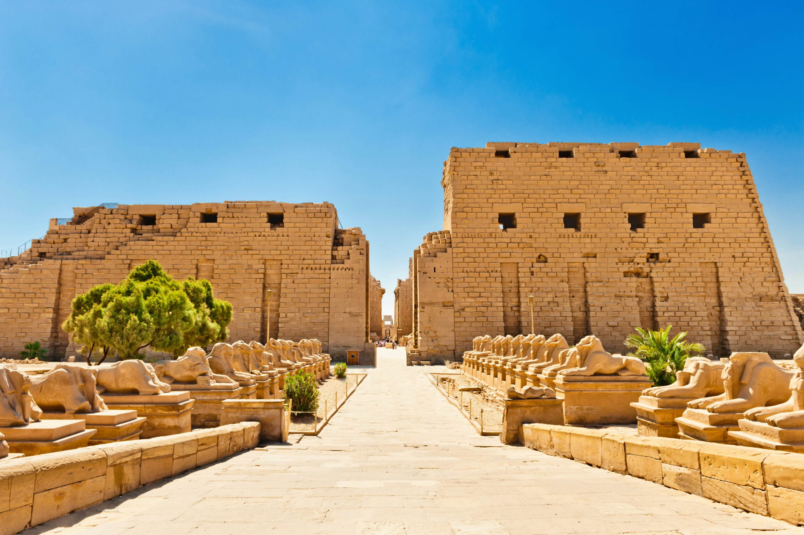 Świątynię Karnak w Luksorze Egipcie